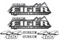 Naklejki na quada SUZUKI eiger różne wzory