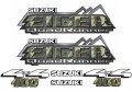Naklejki na quada SUZUKI eiger różne wzory