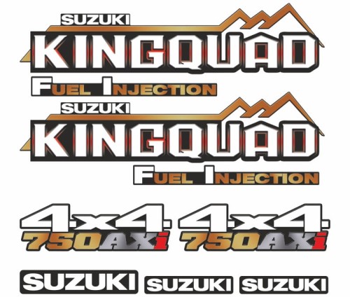 Naklejki na quada SUZUKI kingquad różne wzory