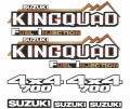 Naklejki na quada SUZUKI kingquad różne wzory