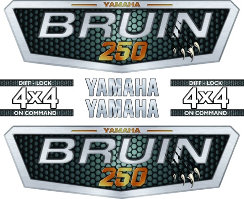 Naklejki YAMAHA BRUIN