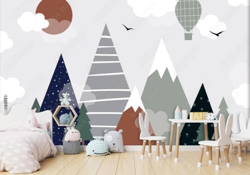 tapeta góry do pokoju dziecka wz12.jpg