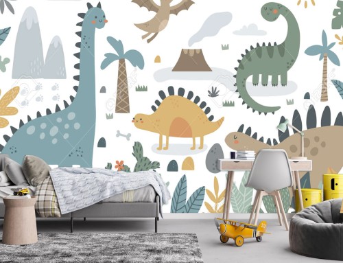 fototapeta z dinozaurami.jpg