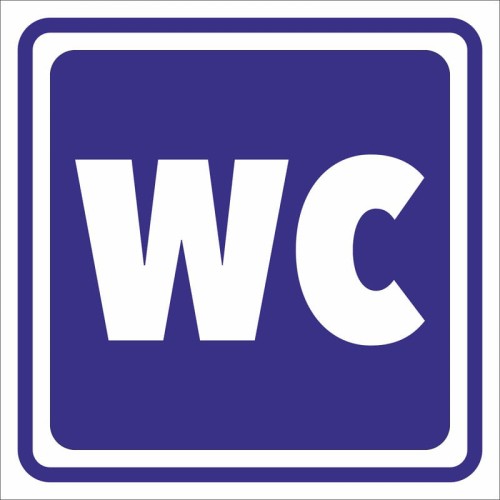 OZNACZENIE WC toaleta naklejka 100x100 mm.jpg