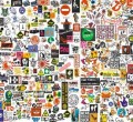 STICKERBOMB sticker bomb 100/50cm wzór 9