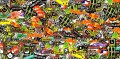 STICKERBOMB sticker bomb 100/50cm wzór 12