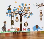 Naklejki na ściane sowa drzewo rozmiary L/XL/XXL wzór 6