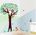 Naklejki na ścianę sowa drzewo rozmiary L/XL/XXL wzór 8
